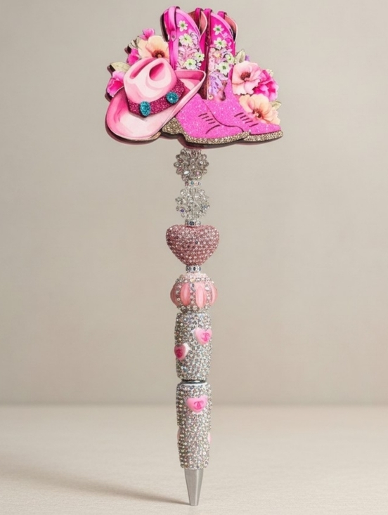 charmed by slg Other - Custom Handmade Luxury Bling Pen - Cowgirl Chic